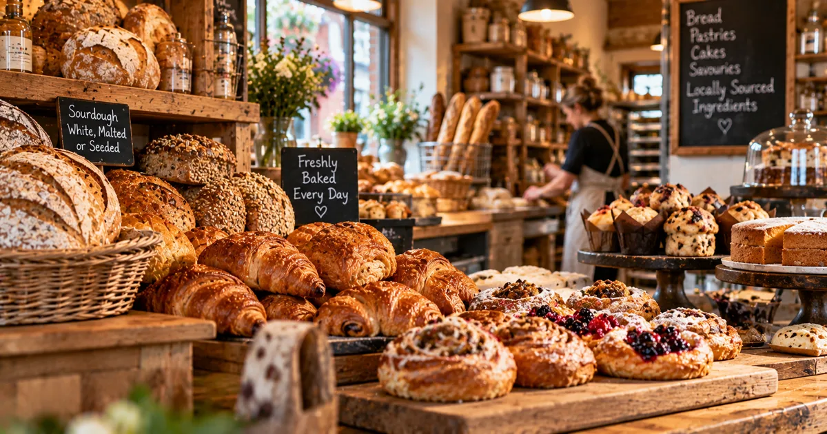 Bakeries and bakery shops in and around Louth, Lincolnshire