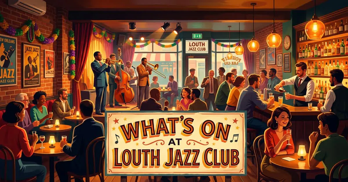 Live music at Louth Jazz Club