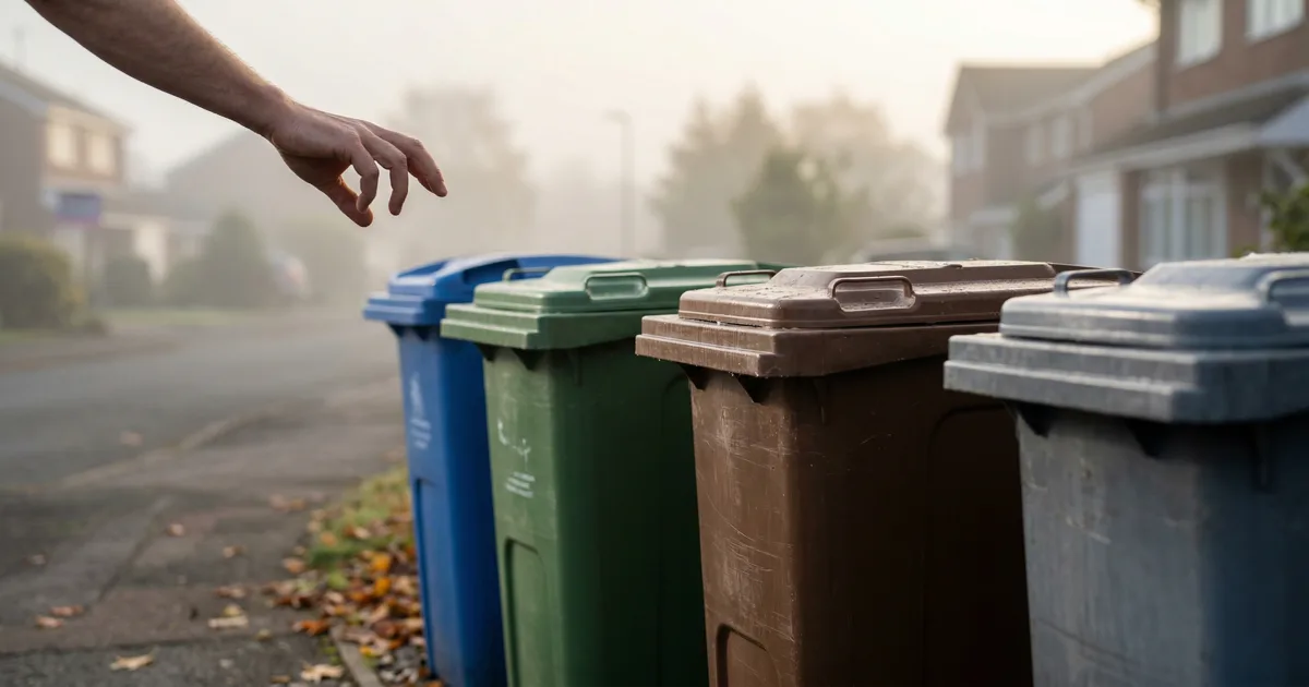 Which wheelie bin week is it in Louth & around East Lindsey?