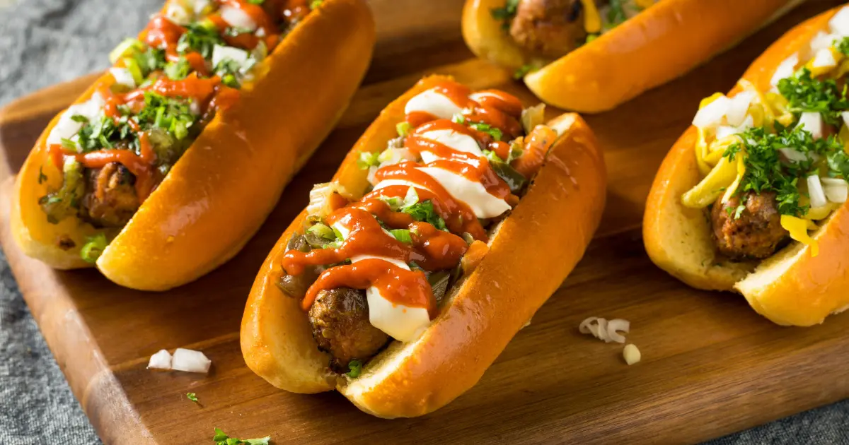 Vegan Sausage Bap