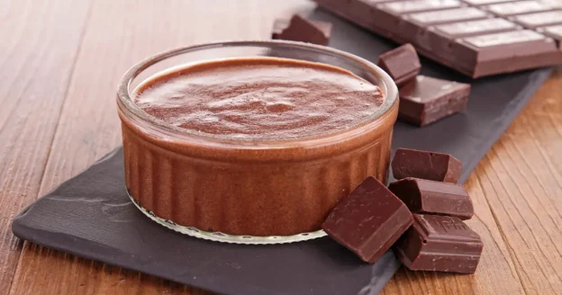 Orange Vegan Chocolate Mousse