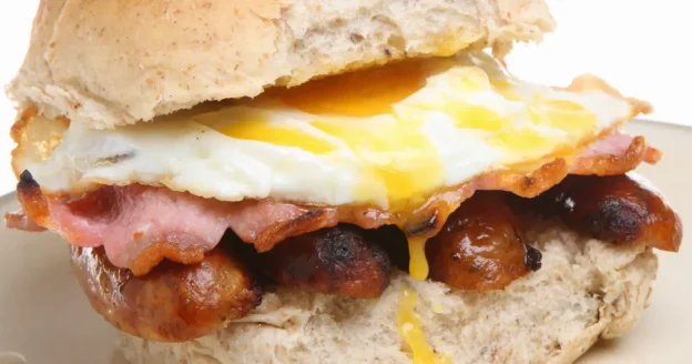 Breakfast Mega Bun