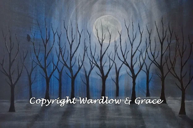Silent Observer – Acrylic on canvas