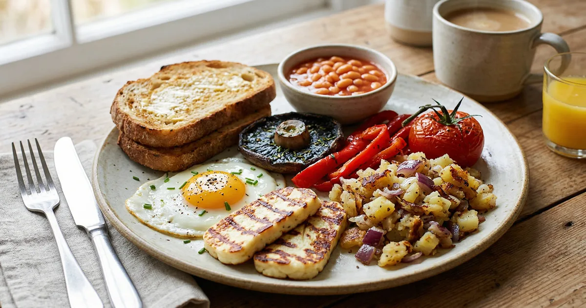 Vegetarian Breakfast at Archie’s Bistro