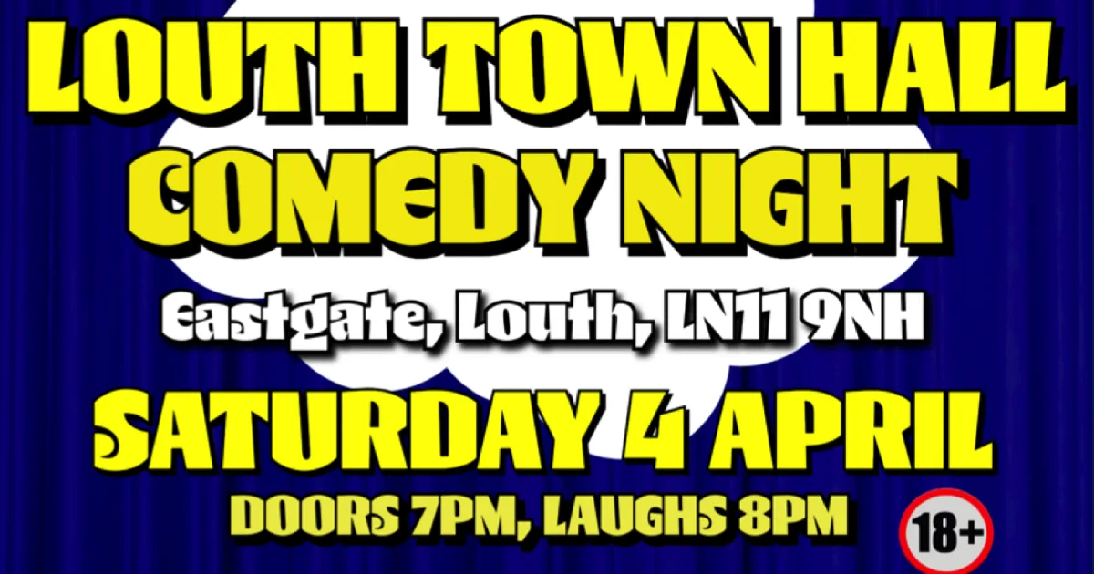 Comedy Night at Louth Town Hall - inLouth