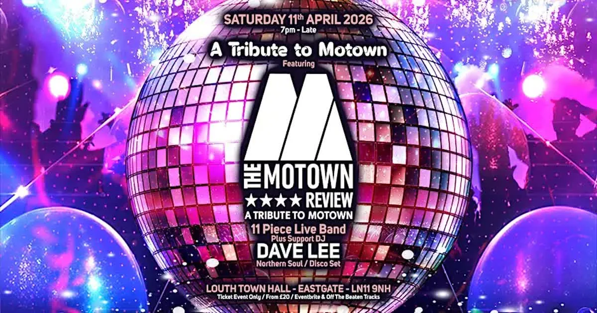 The Motown Review Live Band - Louth Town Hall