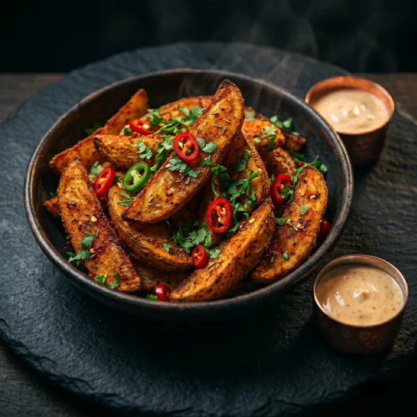 Spicy Potato Wedges