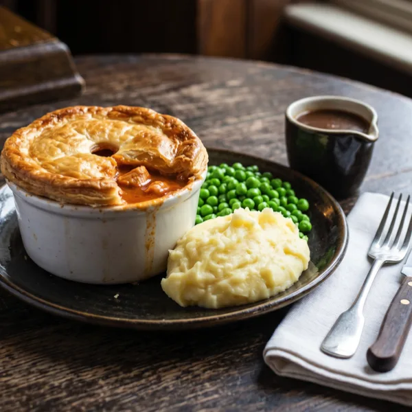 Homemade Chicken and Chorizo Pie